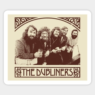 The Dubliners - Vintage Style Original Design Sticker